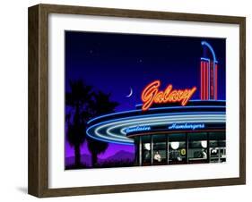 Galaxy Diner-Flint Helen-Framed Art Print