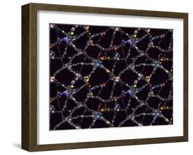 Galaxy Distribution, Computer Artwork-Mehau Kulyk-Framed Photographic Print
