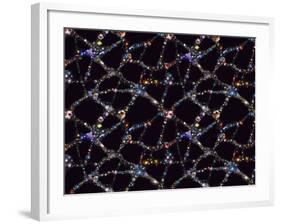 Galaxy Distribution, Computer Artwork-Mehau Kulyk-Framed Photographic Print