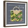 Galaxy Fashions - Canvas Tote Tropicale Black-Larry Hunter-Framed Giclee Print