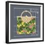 Galaxy Fashions - Canvas Tote Tropicale Black-Larry Hunter-Framed Giclee Print