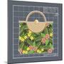 Galaxy Fashions - Canvas Tote Tropicale Black-Larry Hunter-Mounted Giclee Print