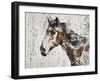 Galaxy Horse II-Irena Orlov-Framed Art Print