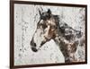 Galaxy Horse II-Irena Orlov-Framed Premium Giclee Print