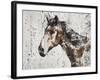 Galaxy Horse II-Irena Orlov-Framed Art Print