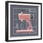 Galaxy Mixer - Flamingo-Larry Hunter-Framed Giclee Print