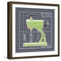 Galaxy Mixer - Lime-Larry Hunter-Framed Giclee Print