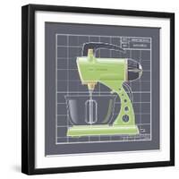 Galaxy Mixer - Lime-Larry Hunter-Framed Giclee Print