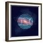 Galaxy One-Tina Lavoie-Framed Giclee Print