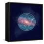 Galaxy One-Tina Lavoie-Framed Stretched Canvas
