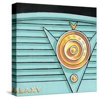 Galaxy Radio - Aqua-Larry Hunter-Stretched Canvas