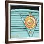 Galaxy Radio - Aqua-Larry Hunter-Framed Giclee Print