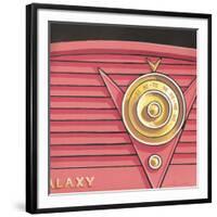 Galaxy Radio - Coral-Larry Hunter-Framed Giclee Print