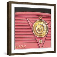 Galaxy Radio - Coral-Larry Hunter-Framed Giclee Print