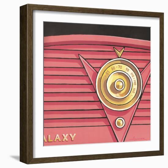 Galaxy Radio - Coral-Larry Hunter-Framed Giclee Print