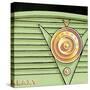 Galaxy Radio - Green-Larry Hunter-Stretched Canvas