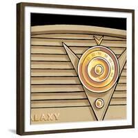 Galaxy Radio - Tan-Larry Hunter-Framed Giclee Print