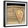 Galaxy Radio - Tan-Larry Hunter-Framed Giclee Print