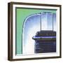 Galaxy Toaster - Green-Larry Hunter-Framed Giclee Print