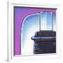 Galaxy Toaster - Purple-Larry Hunter-Framed Giclee Print