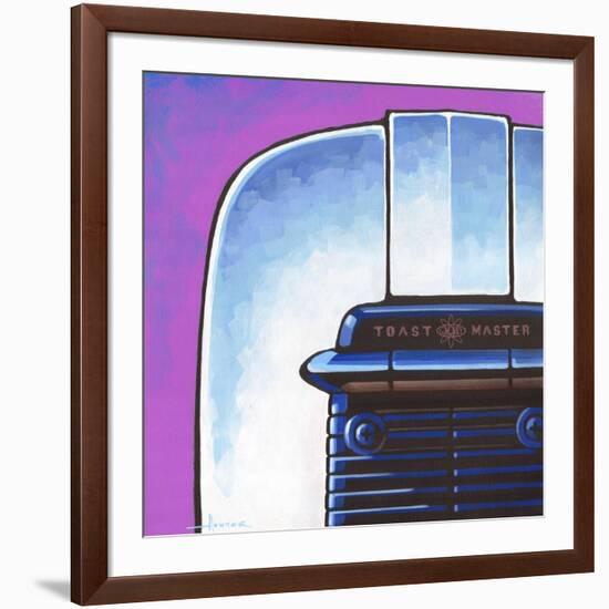 Galaxy Toaster - Purple-Larry Hunter-Framed Giclee Print