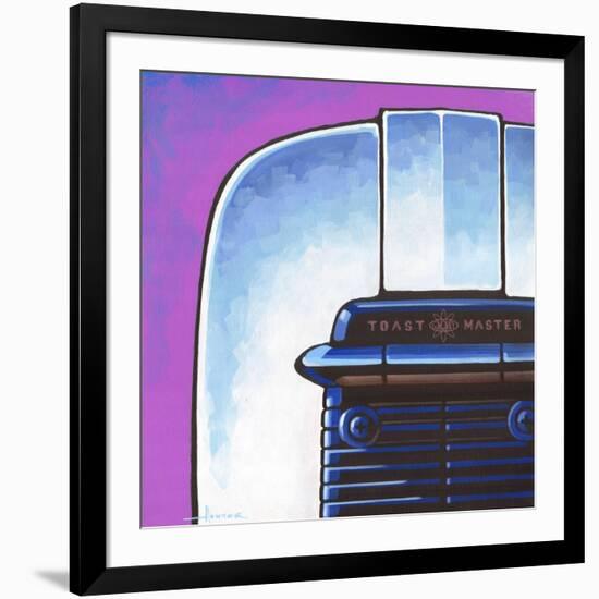 Galaxy Toaster - Purple-Larry Hunter-Framed Giclee Print