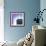 Galaxy Toaster - Purple-Larry Hunter-Framed Giclee Print displayed on a wall