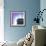 Galaxy Toaster - Purple-Larry Hunter-Framed Giclee Print displayed on a wall