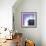 Galaxy Toaster - Purple-Larry Hunter-Framed Giclee Print displayed on a wall