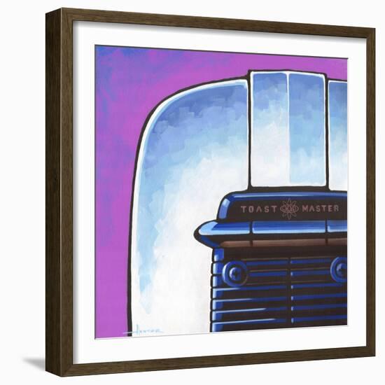 Galaxy Toaster - Purple-Larry Hunter-Framed Giclee Print