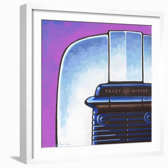 Galaxy Toaster - Purple-Larry Hunter-Framed Giclee Print