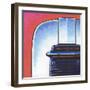 Galaxy Toaster - Red-Larry Hunter-Framed Giclee Print