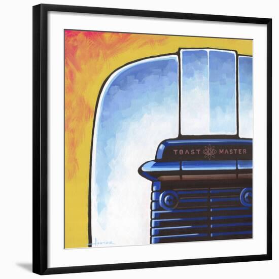 Galaxy Toaster - Yellow-Larry Hunter-Framed Giclee Print