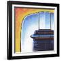 Galaxy Toaster - Yellow-Larry Hunter-Framed Giclee Print