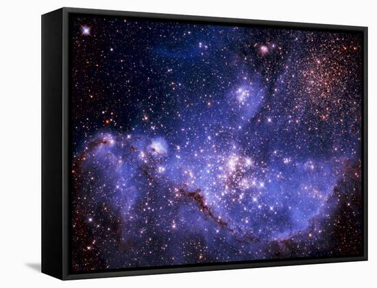 Galaxy-null-Framed Stretched Canvas