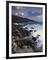 Gale-Force Winds Near Mealista, West Coast, Isle of Lewis, Outer Hebrides, Scotland, United Kingdom-Patrick Dieudonne-Framed Photographic Print