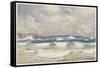 Gale on the Australian Coast-Percy F.s. Spence-Framed Stretched Canvas