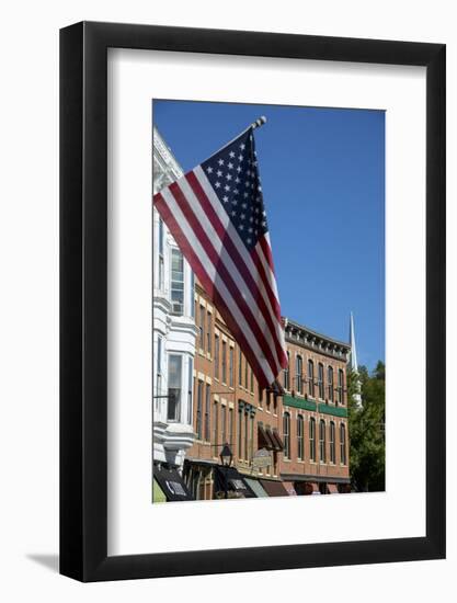 Galena, Historic Mining Town in Nw Illinois, 19th Century Buildings, Popular Travel Destination-Alan Klehr-Framed Photographic Print