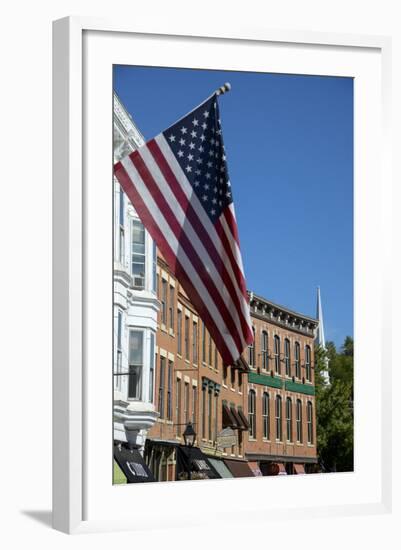 Galena, Historic Mining Town in Nw Illinois, 19th Century Buildings, Popular Travel Destination-Alan Klehr-Framed Photographic Print