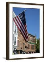 Galena, Historic Mining Town in Nw Illinois, 19th Century Buildings, Popular Travel Destination-Alan Klehr-Framed Photographic Print