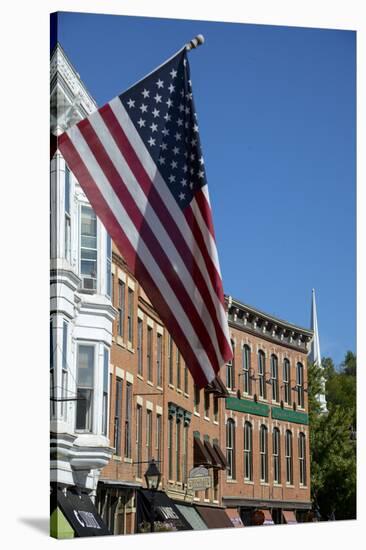 Galena, Historic Mining Town in Nw Illinois, 19th Century Buildings, Popular Travel Destination-Alan Klehr-Stretched Canvas