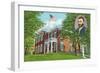 Galena, Illinois - Exterior View of the General Ulysses S. Grant's Home, c.1955-Lantern Press-Framed Art Print