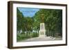 Galena, Illinois, View of the Ulysses S. Grant Statue in Grant Park-Lantern Press-Framed Art Print