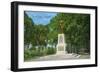 Galena, Illinois, View of the Ulysses S. Grant Statue in Grant Park-Lantern Press-Framed Art Print