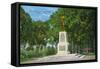 Galena, Illinois, View of the Ulysses S. Grant Statue in Grant Park-Lantern Press-Framed Stretched Canvas