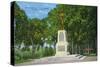 Galena, Illinois, View of the Ulysses S. Grant Statue in Grant Park-Lantern Press-Stretched Canvas