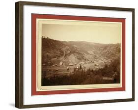 Galena, S, Dakota, Bird's-Eye View from Southwest-John C. H. Grabill-Framed Giclee Print