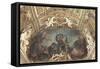 Galerie d'Apollon : Le Triomphe des eaux ou Neptune et Amphitrite-Charles Le Brun-Framed Stretched Canvas