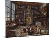 Galerie eines Sammlers. (Zusammen mit Cornelis de Baellieur)-Frans Francken II.-Mounted Giclee Print