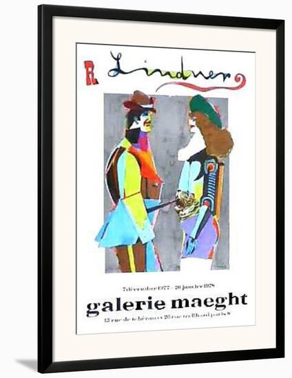 Galerie Maeght, 1977-Richard Lindner-Framed Art Print